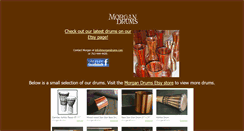 Desktop Screenshot of morgandrums.com